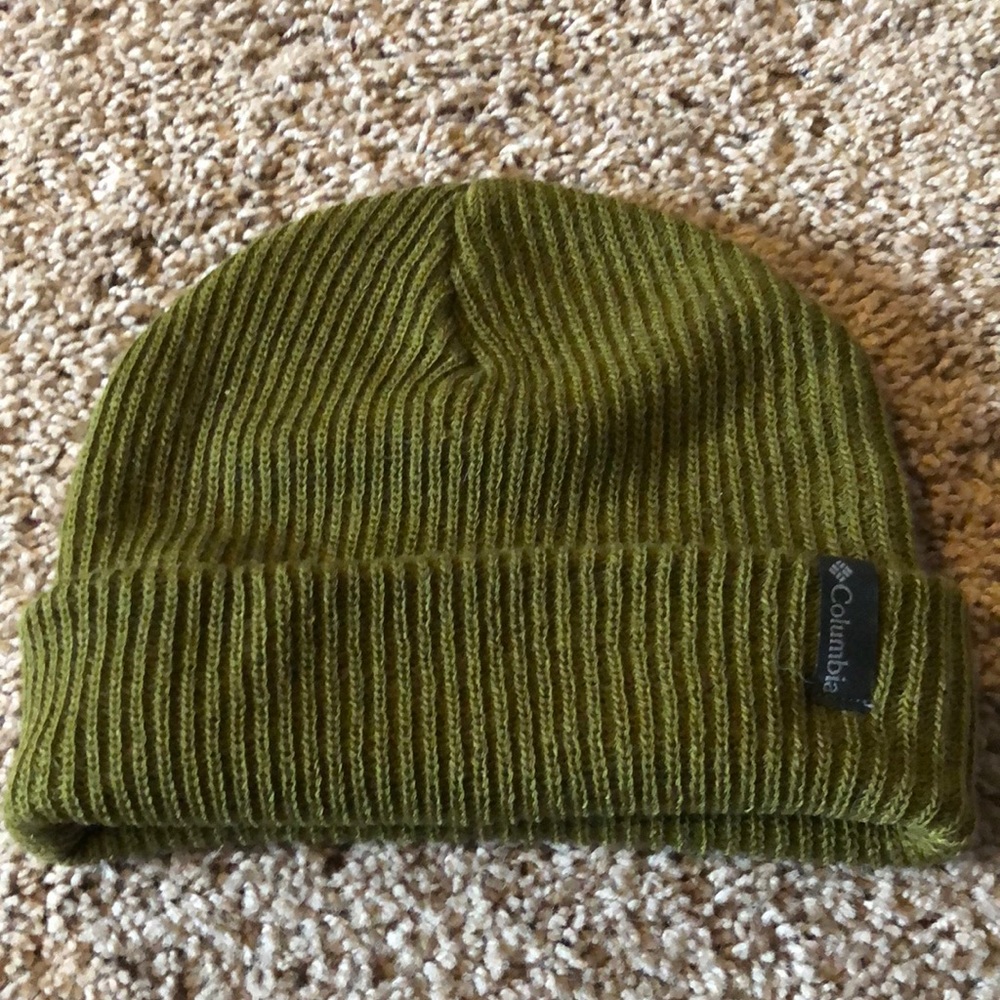 Olive Columbia Beanie